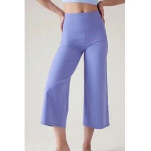 Athleta Elation Wide Crop Pant Pantalon 3/4 Jamba Elation